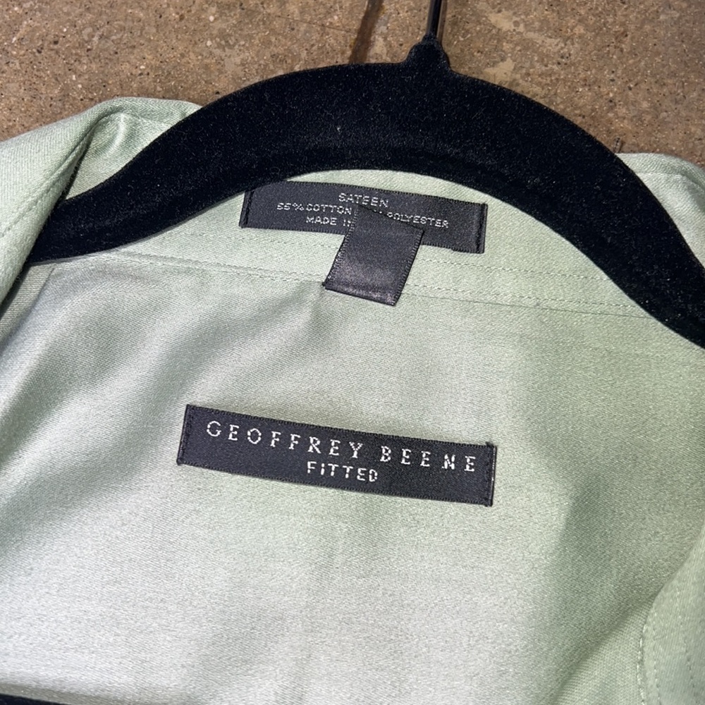 Geoffrey Beene Fitted Dress Shirt - Picture 2 of 5